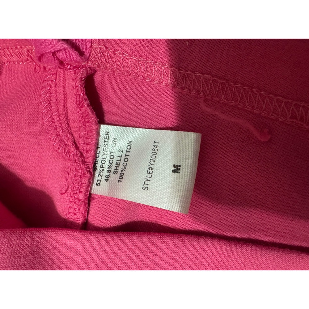 Tuckernuck Pomander Place Charlotte Pink Ruffle Neck Sweatshirt Mini Dress M - Picture 9 of 11